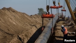 Izgradnja plinovoda (Ilustrativna fotografija).