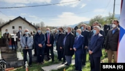 Obilježavanje Dana ruskih dobrovoljaca u Višegradu, 12. aprila 2021. 