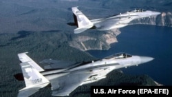 F-15 qırıcıları uzun müddətdir ABŞ-nin havada üstünlüyünün simvolu sayılır.