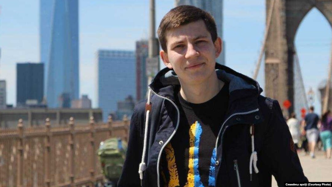 RFE/RL journalist Ihar Losik was arrested in June 2020 and sentenced to 15 years in prison on several charges, including organizing mass riots and incitement to social hatred. (file photo)