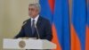 Armenia - President Serzh Sarkisian delivers a speech, Yerevan, 12Feb2016.