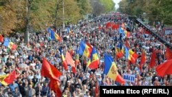 Пратэст у Кішынёве 17 верасьня