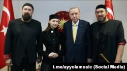 Ay Yola төркеме вәкилләре Төркия президенты белән