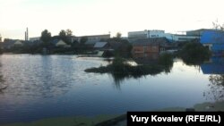 Комсомольск-на-Амуре. Затопленный поселок Силинский