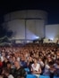 Bosnia and Herzegovina -- People watching a movie at the Open air cinema, first night of the 32nd Sarajevo Film Festival, in Sarajevo.
