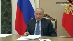 Рабочая встреча Путина и Дегтярева