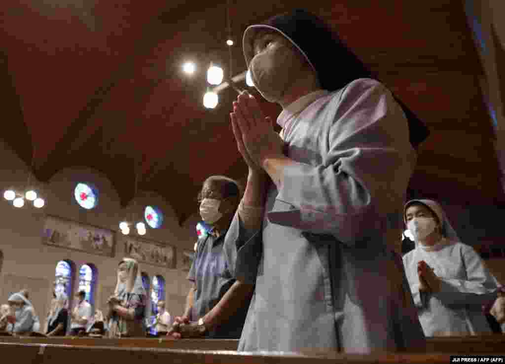 A Nagaszaki városában található Urakami Székesegyházban is az áldozatokért szólt a szentmise és az imádság 2021. augusztus 9-én.
