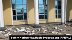 Наслідки російського удару по залізничному вокзалу в Слов’янську, 31 березня 2026 року