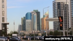 Вид на центр Астаны, 12 августа 2026 года