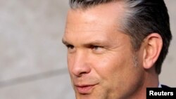 აშშ-ის თავდაცვის მდივანი პიტ ჰეგსეთი. ბრიუსელი. 15 ოქტომბერი, 2025 წელი