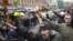Шествие радикальных националистов в центре Москвы