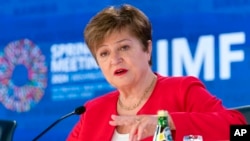 Халықаралық валюта қорының басшысы Кристалина Георгиева.