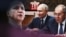 Коллаж: Радослав Сикорский, Владимир Путин, Сергей Лавров