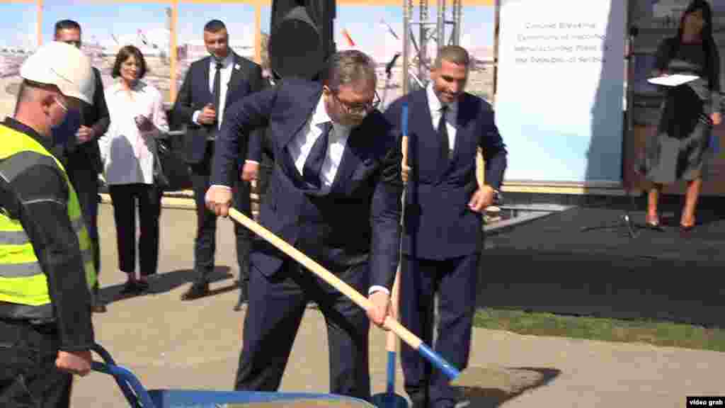 Serbian President Lays Foundation Stone Of New Sinopharm Factory