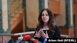 Shefja e deputetëve të LVV-së, Arbërie Nagavci.