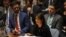 Ambasadoarea americană Nikki Haley la dezbaterea din Consiliul de Securitate ONU