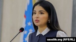 Старшая дочь президента Узбекистана Саида Мирзияева. 