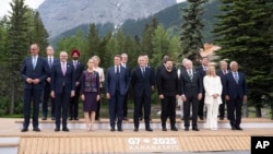 Учасники саміту G7 у Канаді, 17 червня 2025 року 