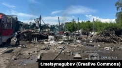 Ілюстраційне фото. Дергачі після російської атаки, 25 травня 2026 року