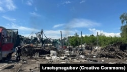 Місцева влада повідомляє, що під ударом РФ у Дергачах було цивільне підприємство