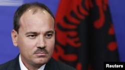 Albanian President Bujar Nishani at the European Commission's headquarters in Brussels in mid-September