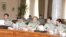 Armenia - Officers from China's Academy of Military Sciences attend a conference at the Defense Ministry in Yerevan, 1Aug2012.