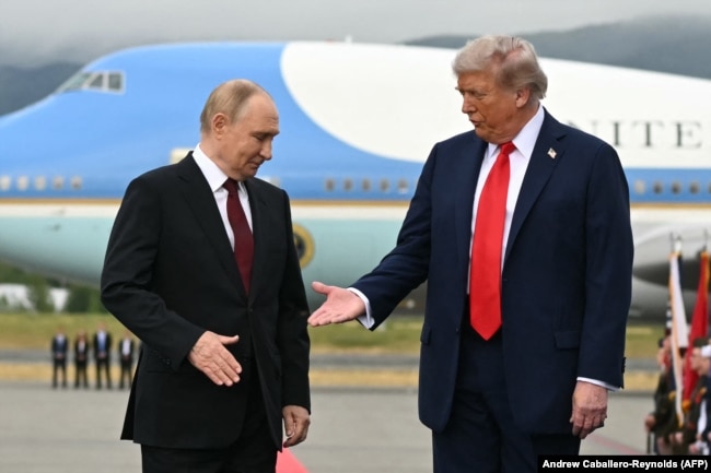 Зустріч Трампа і Путіна на Алясці у серпні 2025 року