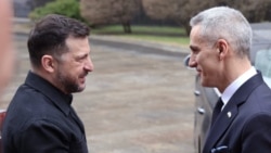 Президентът на Украйна Володимир Зеленски и служебният премиер на България Андрей Гюров