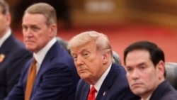 ABŞ-nyň prezidenti Donald Tramp we döwlet sekretary Marko Rubio  