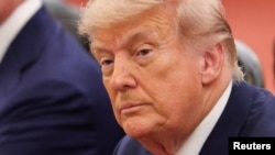 ABŞ-nyň prezidenti Donald Tramp.