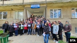  Протест на медиците от държавната психиатрична болница в Ловеч, 19 март 2025 година 