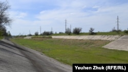 Північнокримський канал, що не працює. Крим, Україна, травень 2021 року