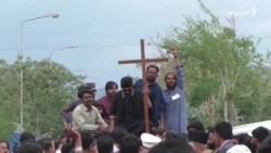 اسلام اباد کې عيسایانو د کالونۍ وراندېو پر ضد احتجاج کړی