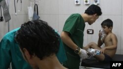 Хлор газынан уулангандар ооруканада