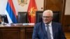 Predsjednik parlamenta Crne Gore Andrija Mandić