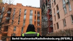 Наслідки попереднього російського удару в Києві, фото ілюстративне