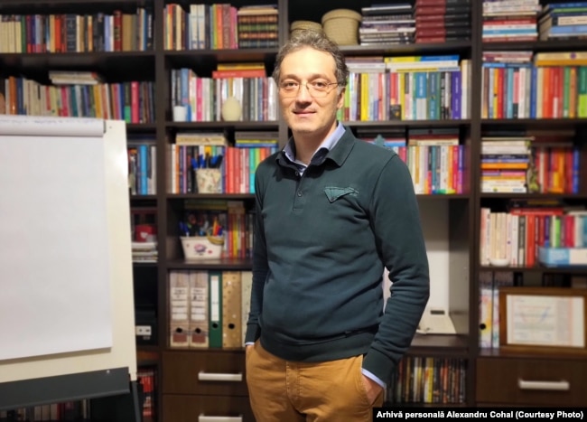Socio-lingvistul Alexandru Cohal de la Institul Alexandru Philippide al Academiei Române.