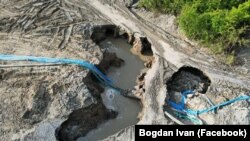 Inundații la Salina Praid, 31 mai 2025.