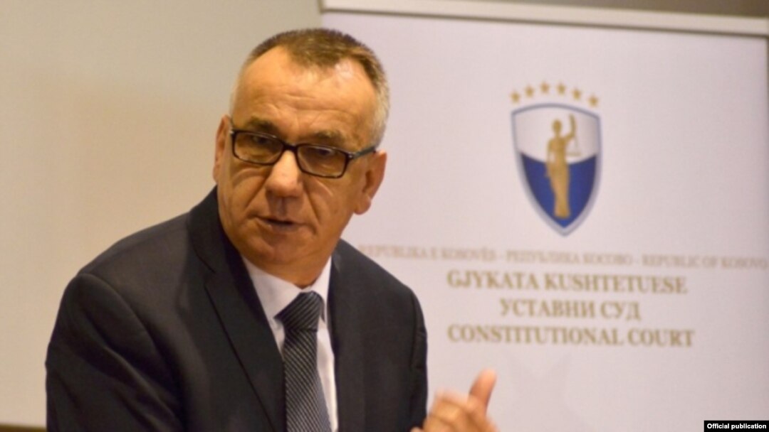 Enver Hasani bivši predednik Ustavnog suda Kosova i rektor Univerziteta u Prištini