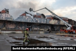 Последствия российского ракетного удара по Киеву 5 августа