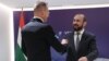 Armenia - Armenian Foreign Minister Ararat Mirzoyan meets his Hungarian counterpart Peter Szijjarto, Yerevan, May 27, 2025.