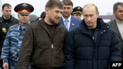 Архивное фото: Рамзан Кадыров и Владимир Путин 