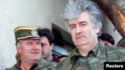 Radovan Karadžić i Ratko Mladić u aprilu 1995.