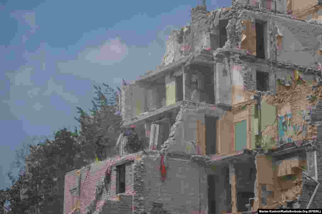 As of July 3, the bodies of 10 people killed in the Russian attack had been recovered from beneath the building's rubble, according to Ukraine's State Emergency Service.