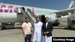  این تصویر از کمال‌الدین توحید، رئیس اتاق مشترک افغانستان-ایران در صفحه ایکس این اتاق منتشر شده است