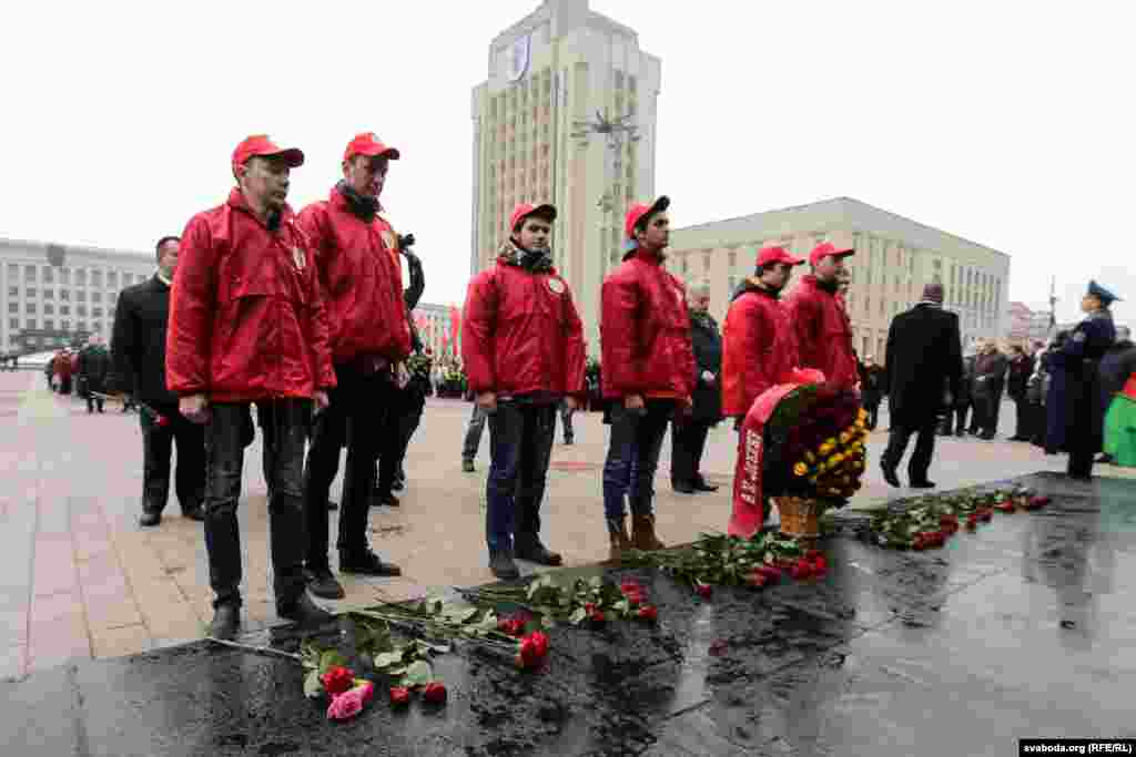 Belarus - The October Revolution Day in Minsk. Minsk, 7Nov2015