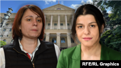 Элене Хоштария и Анна Субелиани 