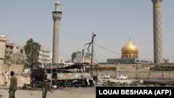 The holy Sayyida Zeinab shrine has been a frequent target of suicide and car bombings in Syria's civil war. (file photo)