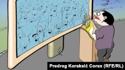 Karikature Predraga Koraksića Coraxa