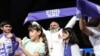 Armenia - Archbishop Bagrat Galstanian meets supporters at the Karen Demirchian Sports and Concert Complex, Yerevan, September 22, 2024.